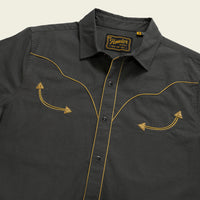 Broncobuster Snapshirt - Antique Black
