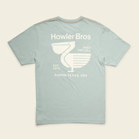 Pelican Postage Pocket T-Shirt - Puritain Grey
