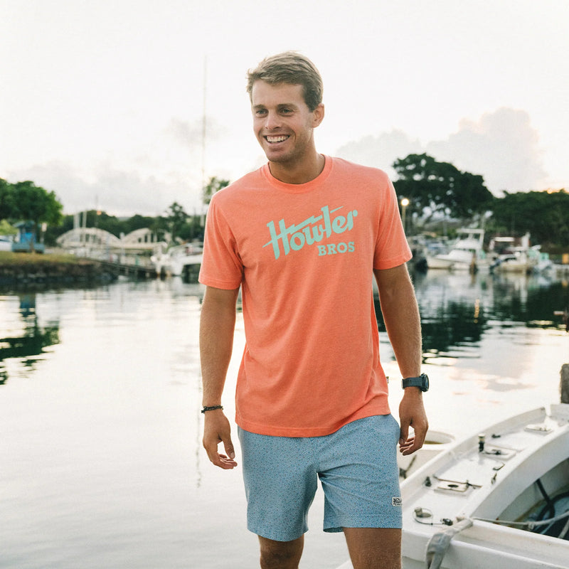 Howler Electric T-Shirt - Coral Heather