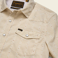 H Bar B Tech LS - Supernova Stripe: Leche