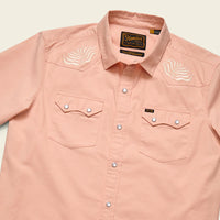 Crosscut Deluxe SS Shirt - Seagrass: Coral Oxford