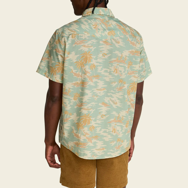 H Bar B Snapshirt - Dreamland: Seafoam
