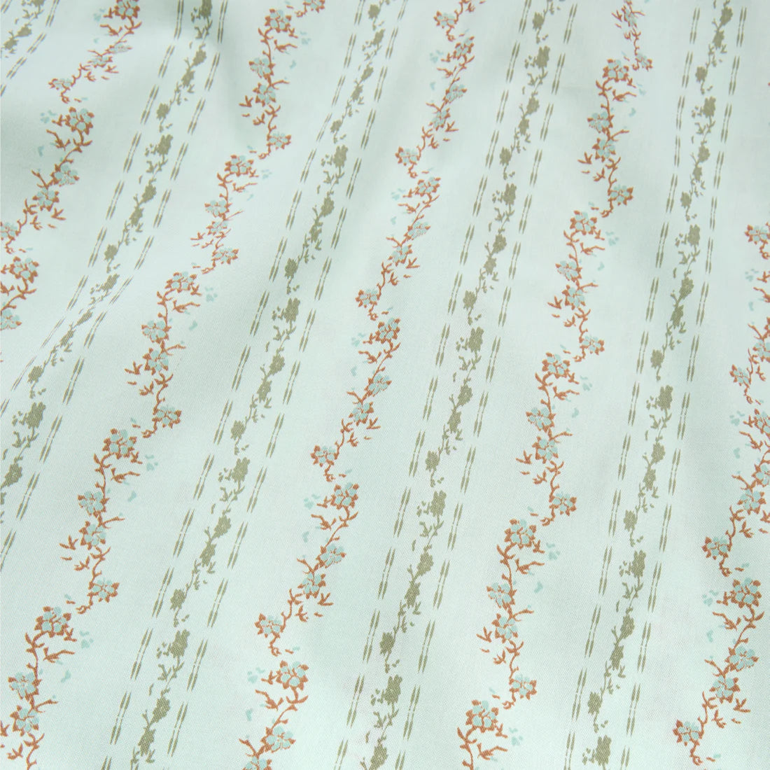 H Bar B Snapshirt - Hibiscus Ribbons: Mint