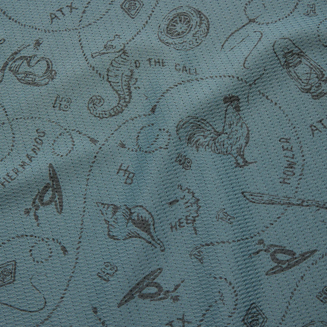 Ranchero Tech Polo - Iron Blue