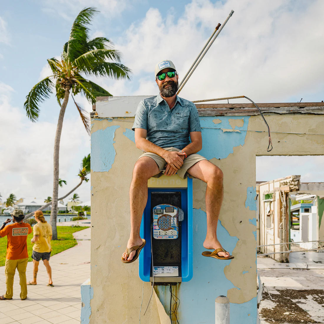 Ranchero Tech Polo - Iron Blue