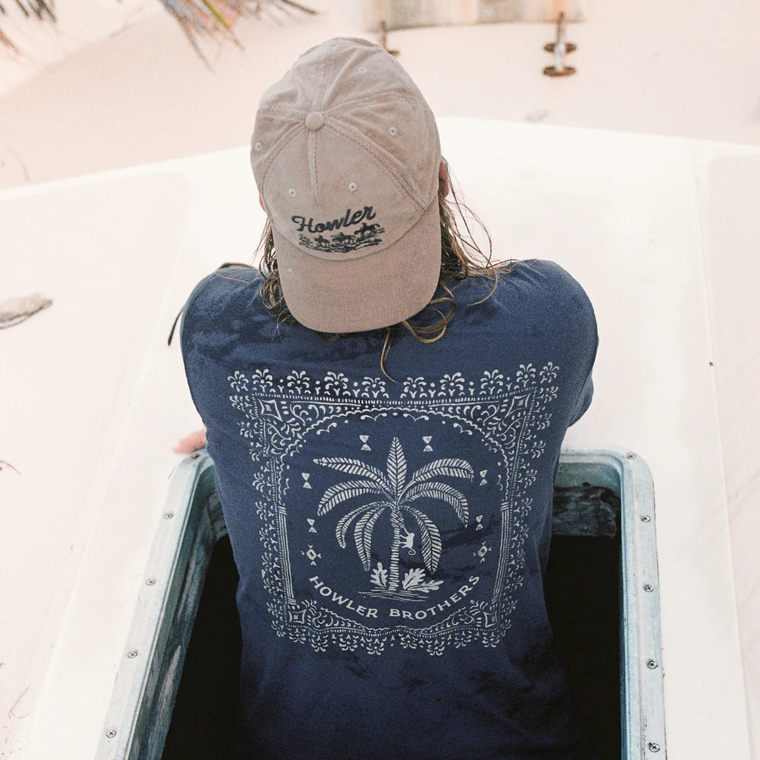 Palmetto Cotton T-Shirt - Key Largo