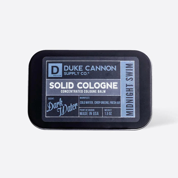 Solid Cologne - Midnight Swim - Duke Cannon