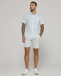 Leven Short Sleeve - Mint - 7Diamonds