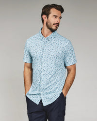 Raffa Short Sleeve Shirt - Seafoam