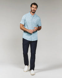 Raffa Short Sleeve Shirt - Seafoam