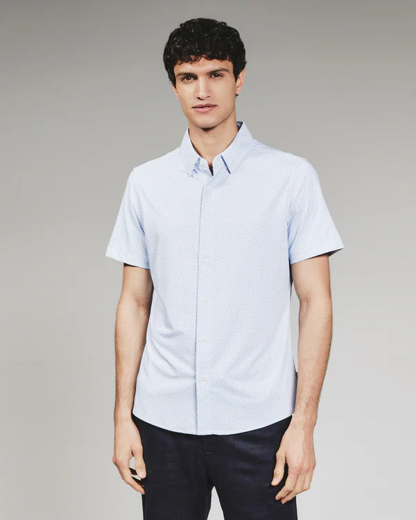 Pryce Short Sleeve - Light Blue - 7Diamonds