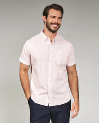 Arden Short Sleeve Shirt Coral