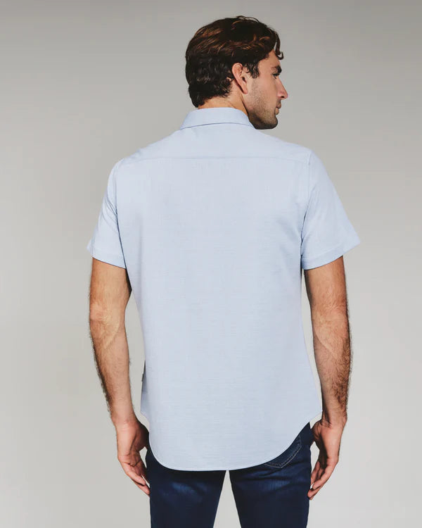 Camino Short Sleeve - Dusty Blue - 7Diamonds