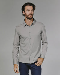 Girona Long Sleeve- Stone Gray