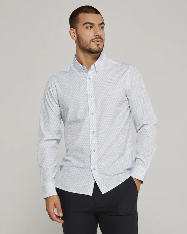 Enrys Long Sleeve - White - 7Diamonds