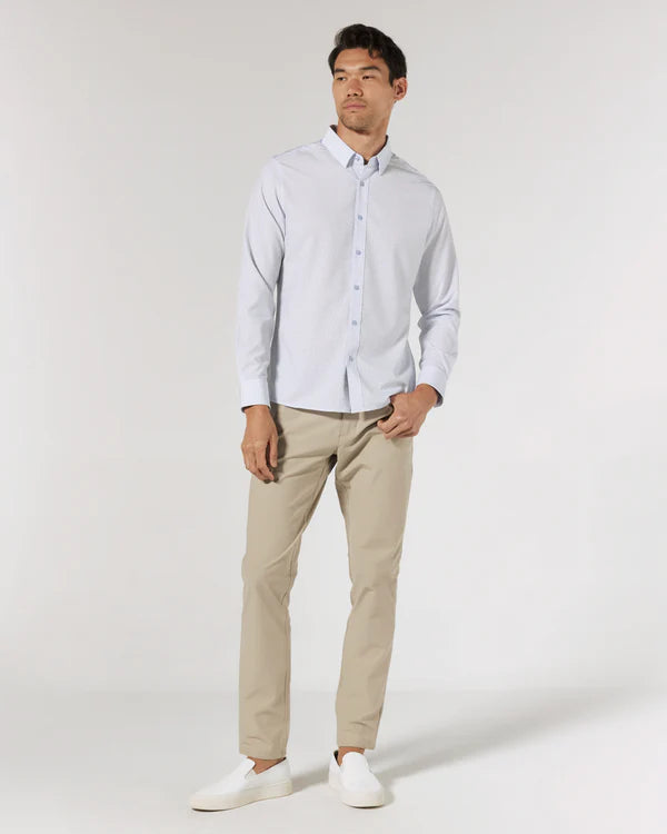 Camilo Long Sleeve Shirt - White
