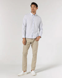 Camilo Long Sleeve Shirt - White