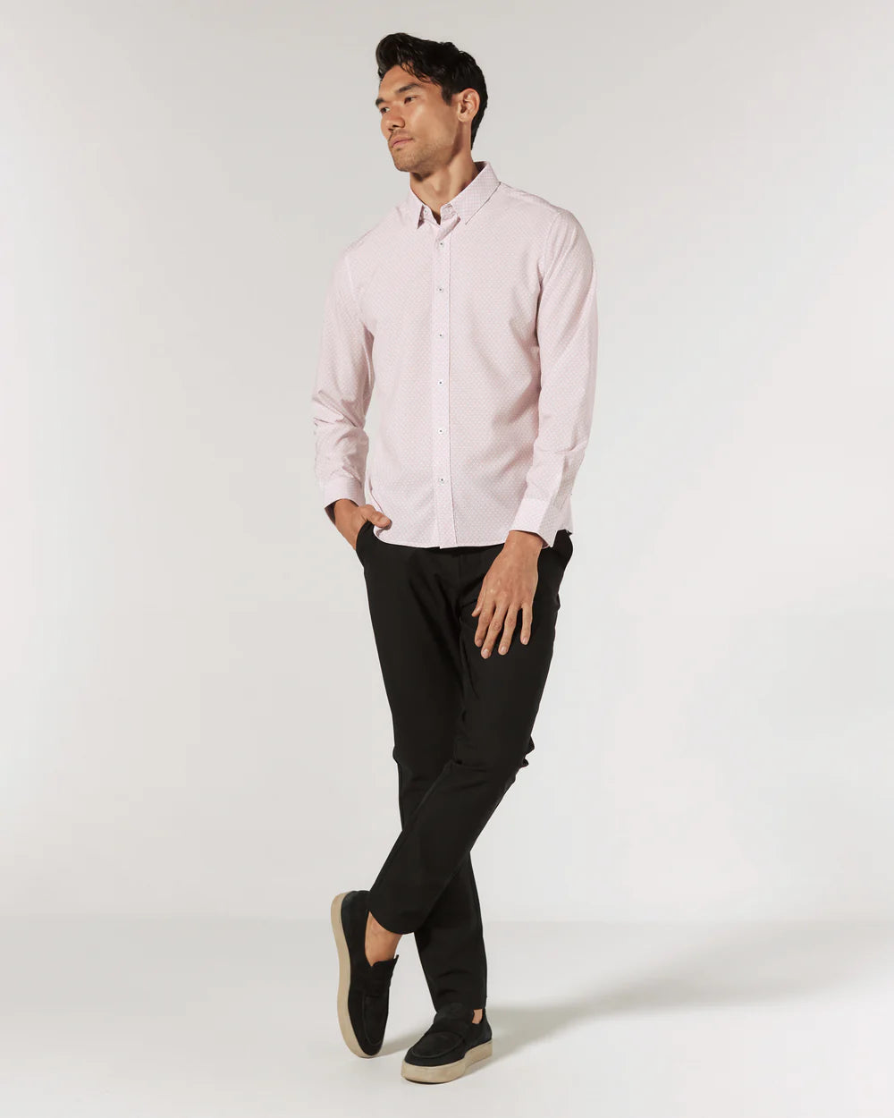 Welles Shirt-White-7 Diamonds