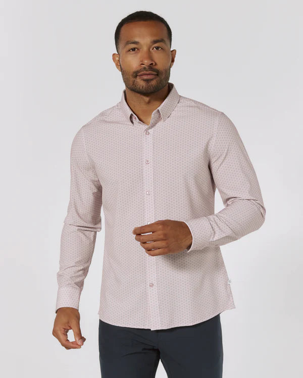 Renoir Long Sleeve - Rose - 7Diamonds