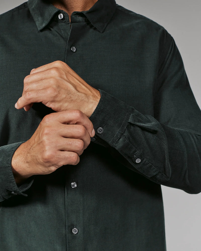 Heritage Corduroy Shirt - Basil