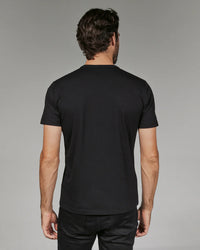 Modal Crew Neck Tee - Black