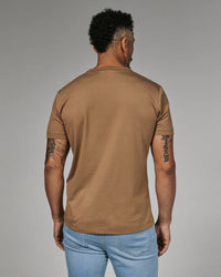 Modal Crew Neck Tee - Desert