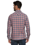 Cabot Vintage Soft Western LS - Red/Charcoal