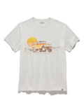 Beach Wheels Tee - Vintage White