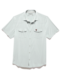 Texas Tech Perf. Western Shirt - White