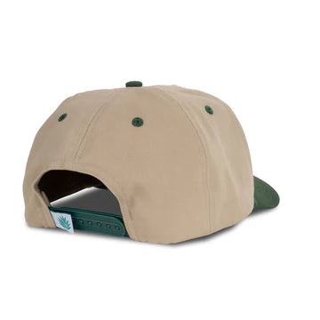 Triple Threat Hat - Green/Tan