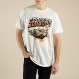 Cosmic Cadillac T-Shirt - Vintage White