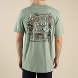 Triple Threat T-Shirt - Laguna
