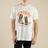 High Stepper T-Shirt - Vintage White