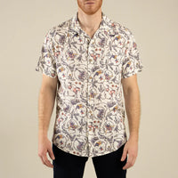 City Slicker SS Shirt - High Lonesome/Ivory-Navy