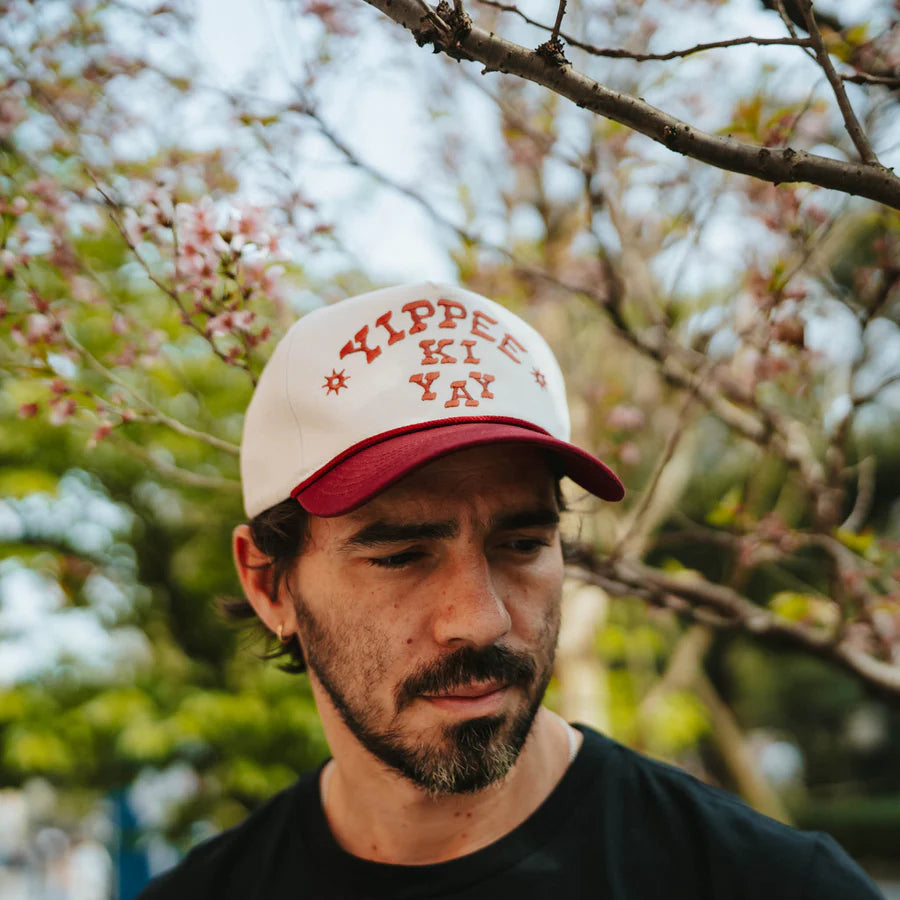 Yippee Ki Yay Hat - Maroon