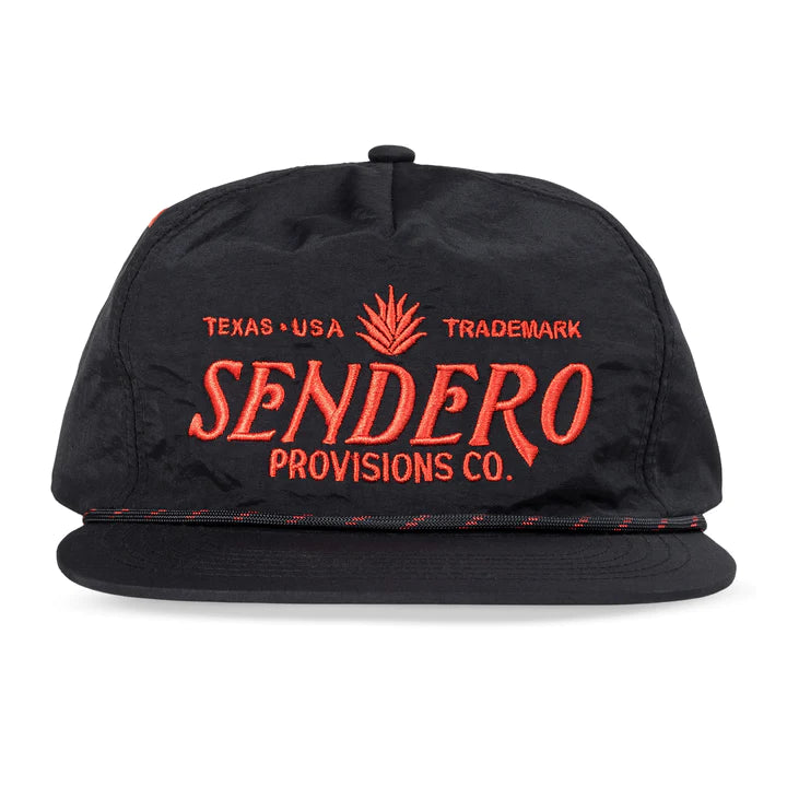 Logo hat- Black - Sendero