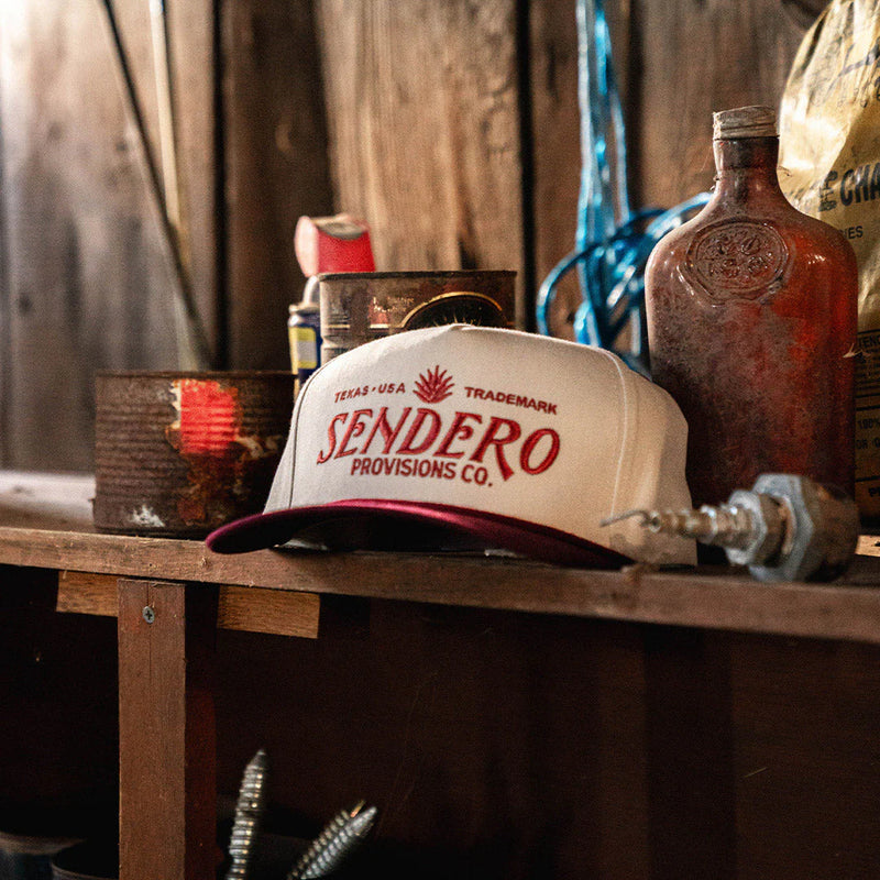 Logo Hat Maroon