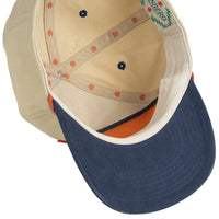 Retro Logo Hat - Cream/ Navy Felt