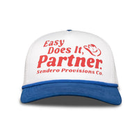 easy does it hat/blue