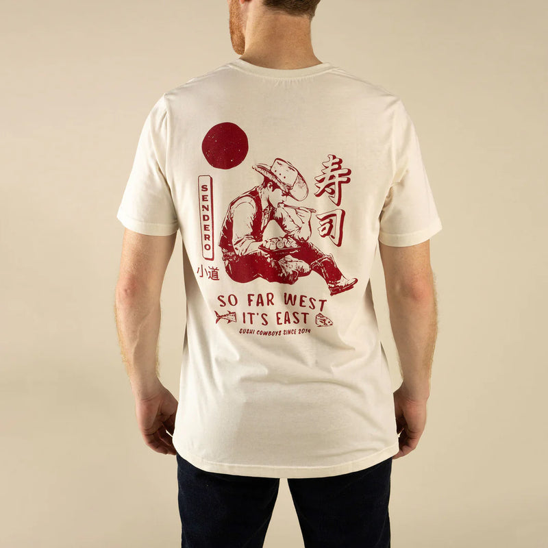 So Far West T-Shirt - Vintage White