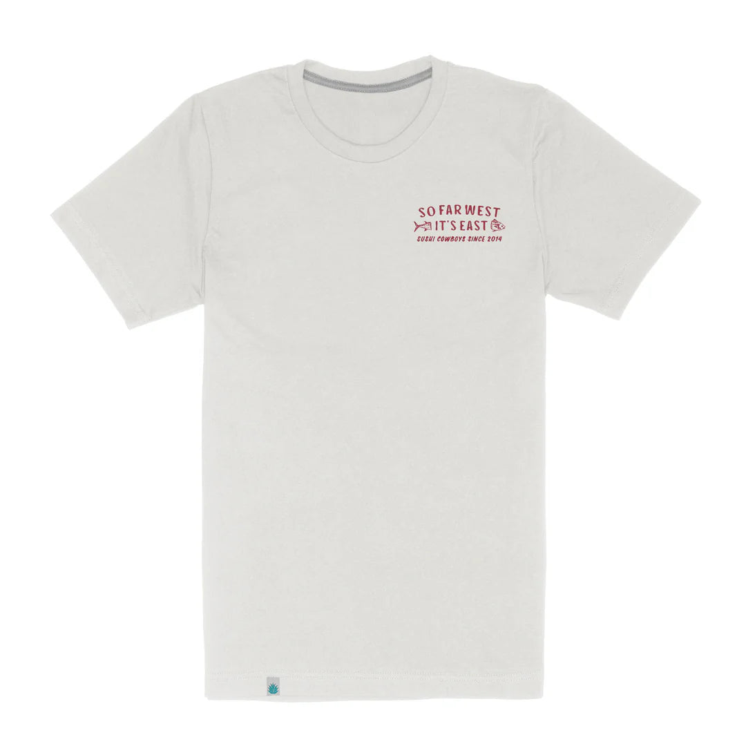 So Far West T-Shirt - Vintage White