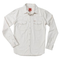 The Wyatt Pearl Snap Shirt-Ecru-Sendero Provisions