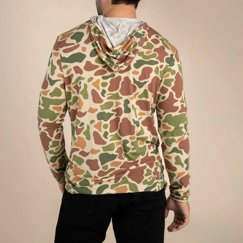 YUCATAN BAMBOO Hoodie  - Field Camo