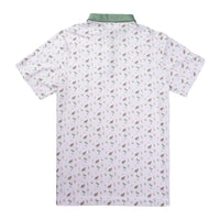 High Noon Performance Polo- Oasis