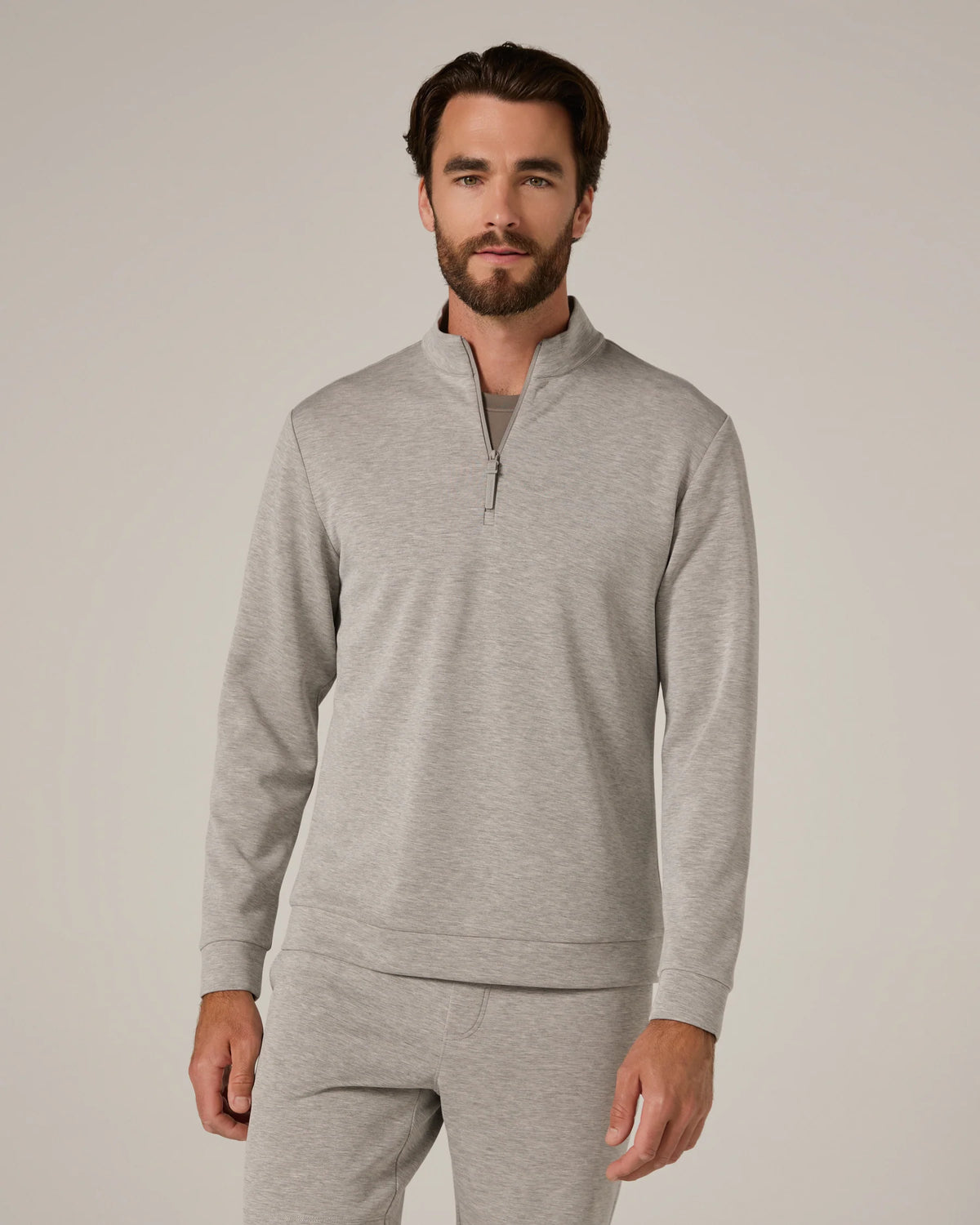 REV™ Quarter-Zip - Heather Grey