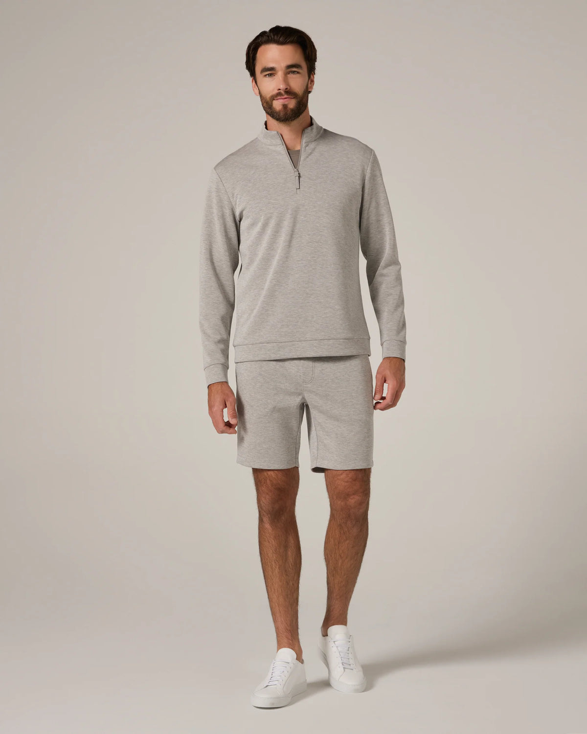 REV™ Quarter-Zip - Heather Grey