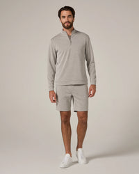 REV™ Quarter-Zip - Heather Grey