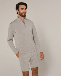 REV™ Quarter-Zip - Heather Grey