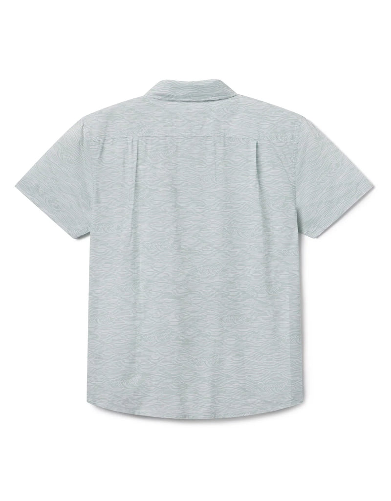 Roll Tides Button Up - Fern Green