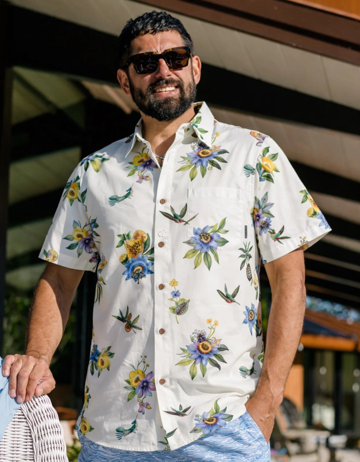 Passion Project Button Up - Baja Llama